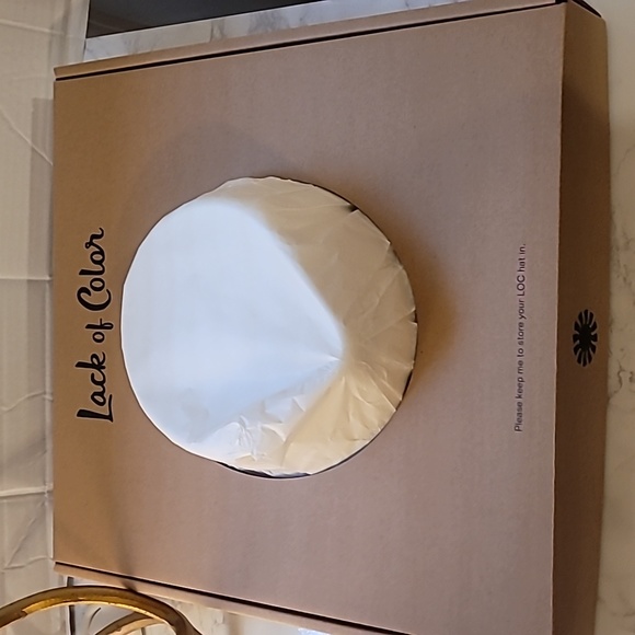 LACK OF COLOR IVY BEVERLY FEDORA HAT WHITE 63CM (XXL) main image 8